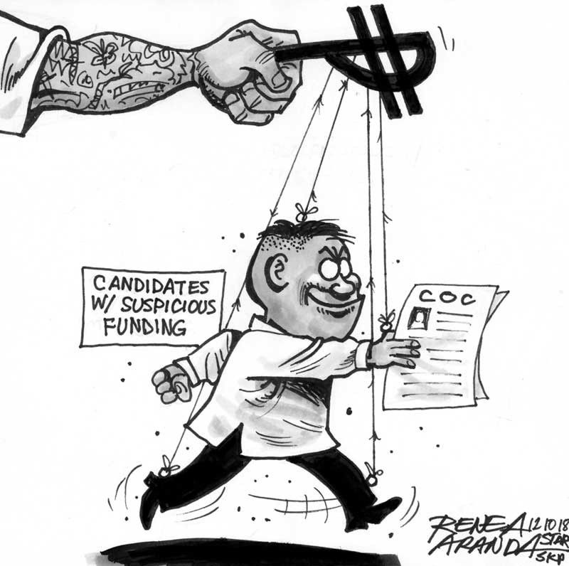 Image result for EDITORIALS PINOY CARTOON ELECTIONS SUPPORTERS