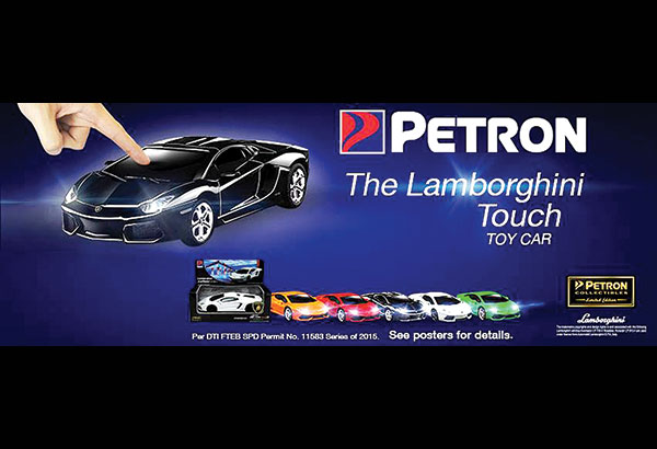 petron lamborghini toy cars 2018