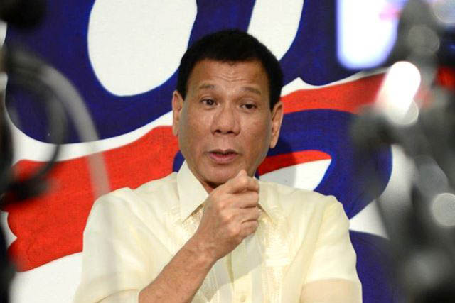 President Rodrigo Duterte