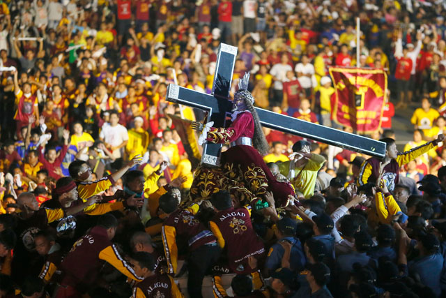 Image result for black nazarene procession