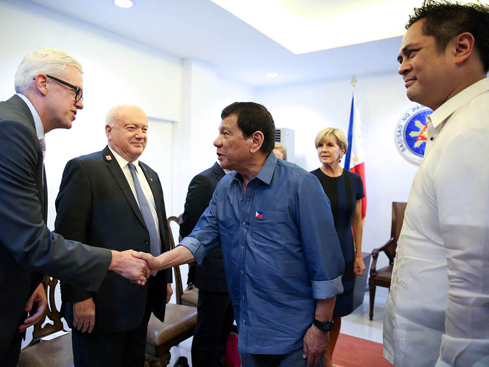 Philippine president Rodrigo Duterte calls European critics 'crazies'