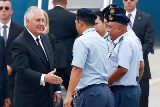 Thailand tells Tillerson trade with N. Korea has fallen sharply Thailand tells Tillerson trade with N. Korea has fallen sharply