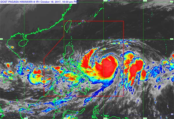 Rains to persist as 'Paolo' seen to become super typhoon