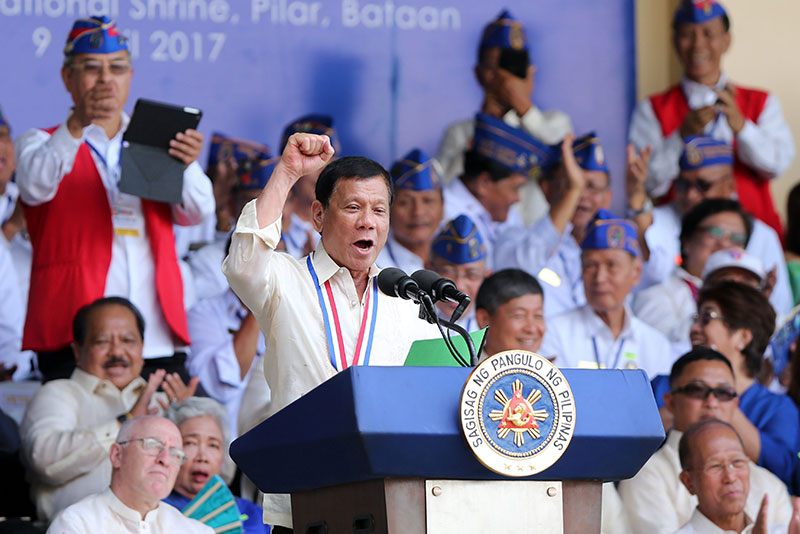 Duterte: Release P6.4 billion for WWII veterans' pensions Duterte: Release P6.4 billion for WWII veterans' pensions
