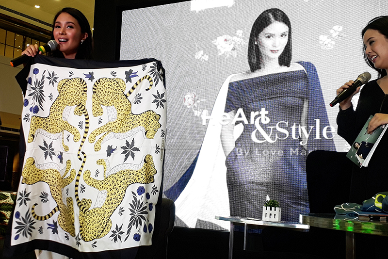 Check out Heart Evangelista Escudero's latest handpainted bag