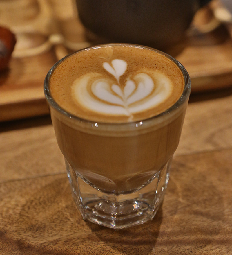 Home Espresso: A Cortado in a Gibraltar glass is pure luxury