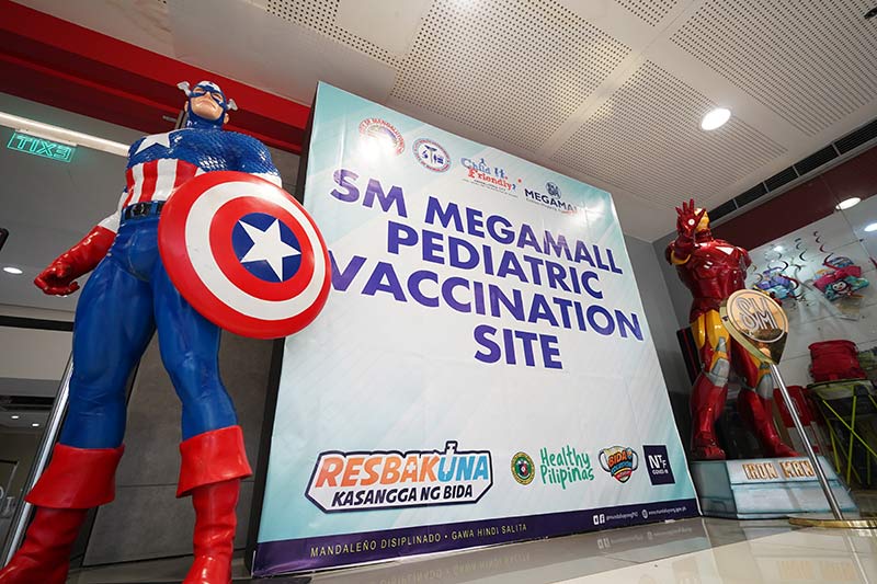 SM Supermalls opens Pediatric Vaccination Center in Mandaluyong