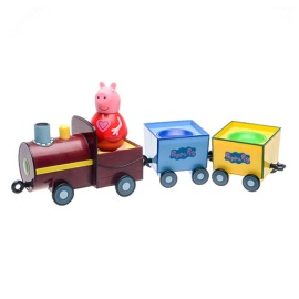 peppa pig wobbly train