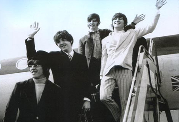 The Beatles kommen nach Manila