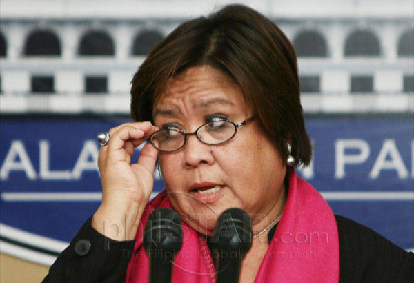   Justice Secretary <b>Leila de</b> Lima. Philstar.com/File photo - Leila-de-lima-filephoto-2