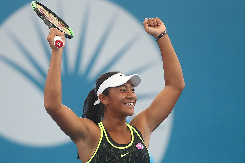 Destined for WTA records Destanee Aiava's 1st main draw win Sports