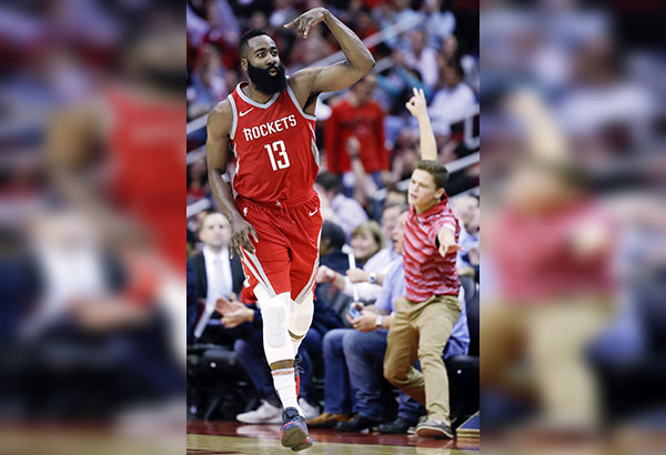 James Harden says he will play through bruised knee pain James Harden says he will play through bruised knee pain