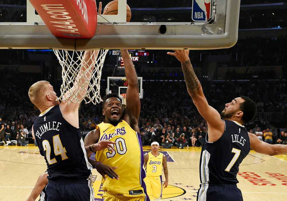 NBA warns Los Angeles Lakers' LeBron James, Kyle Kuzma over flops