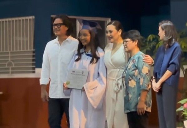 Exes Claudine Barretto, Raymart Santiago attend daughter’s graduation