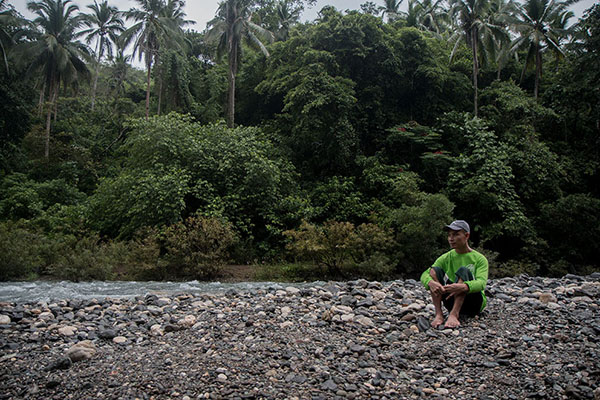 Joel Astoveza, chieftain of Makidata, also works as a guide for hikers.