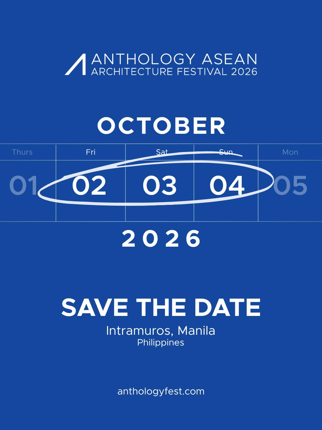 Anthology ASEAN Architecture Festival 2026