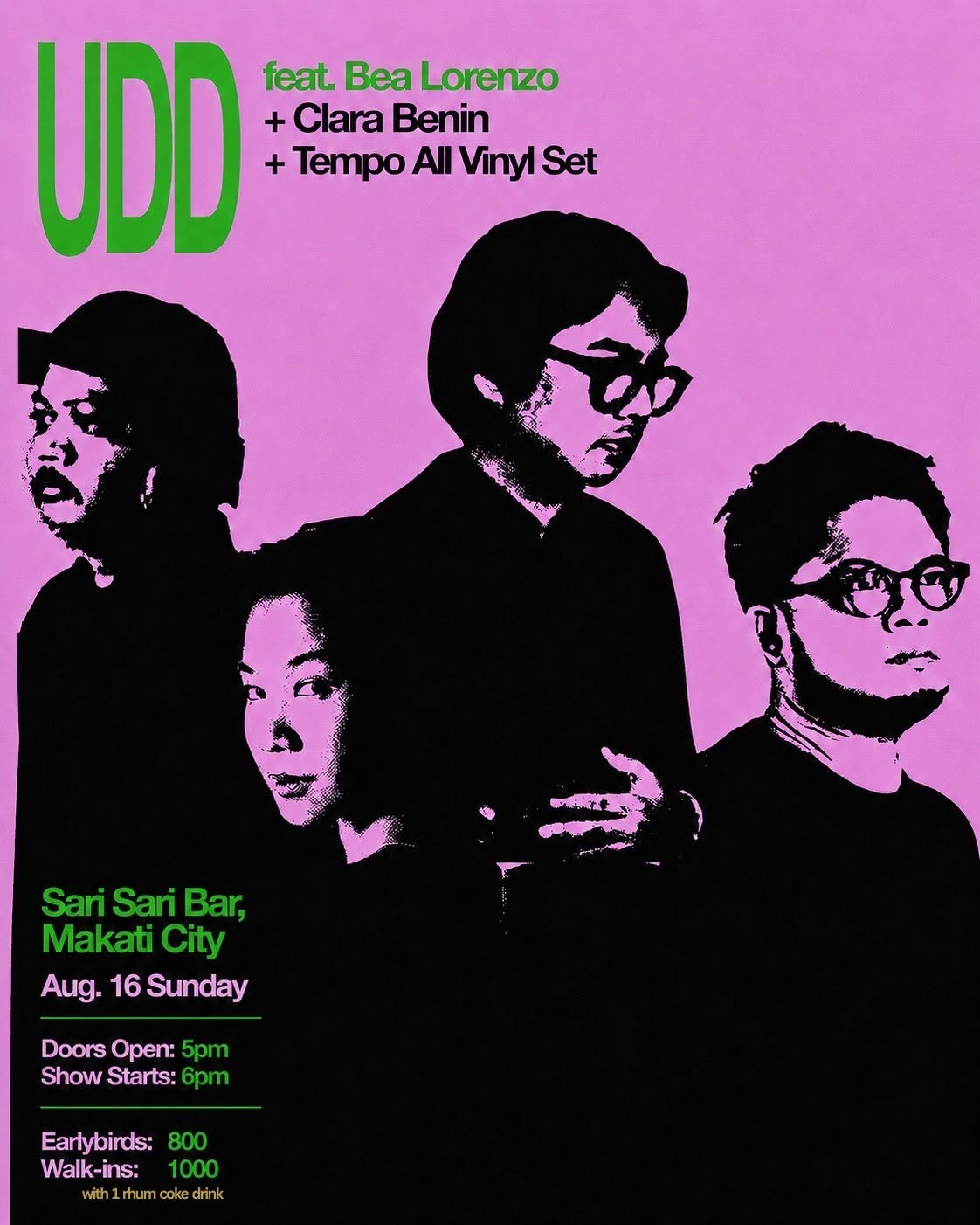 UDD feat. Bea Lorenzo + Clara Benin + Tempo All Vinyl Set