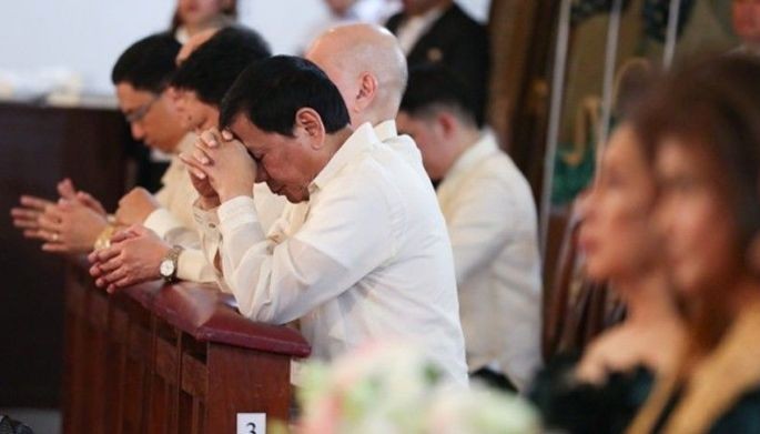 Palace says Duterte wants non-adversarial ties with church