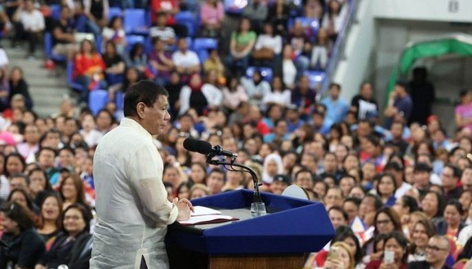 WATCH: Duterte expresses opposition to gay marriage