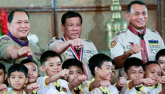 WATCH: What Duterte told Boy Scouts