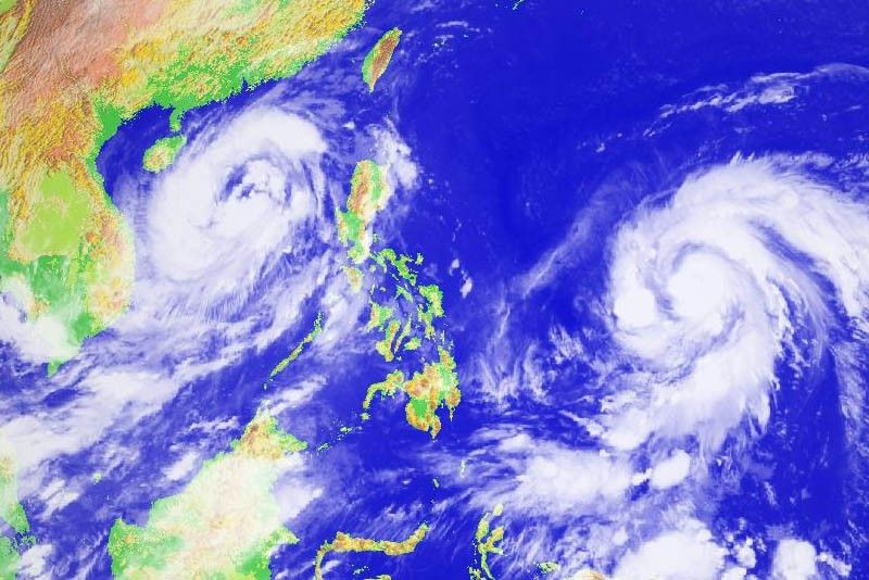 Typhoon Haima nearing Philippines' vicinity