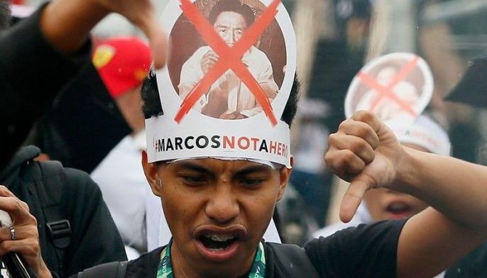Anti-Marcos protests mark Bonifacio Day