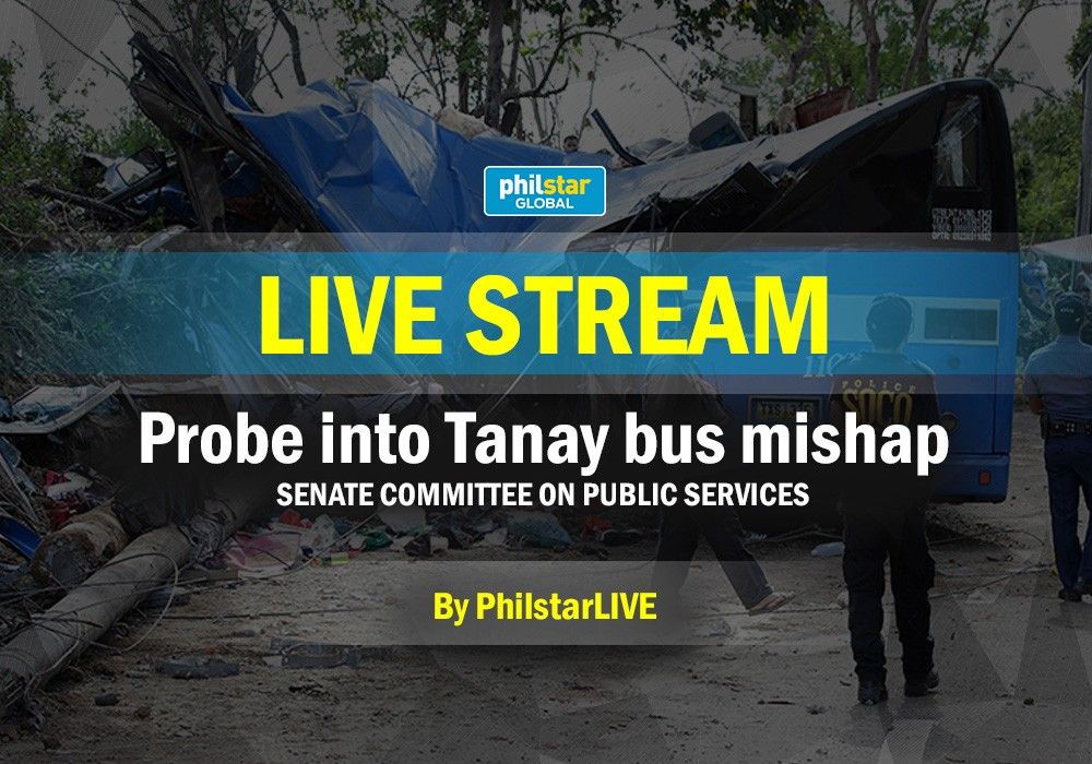 LIVE: Senate probe into Tanay bus accident
