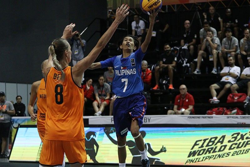 Pinay ballers fall to Dutch in FIBA 3x3 World Cup opener