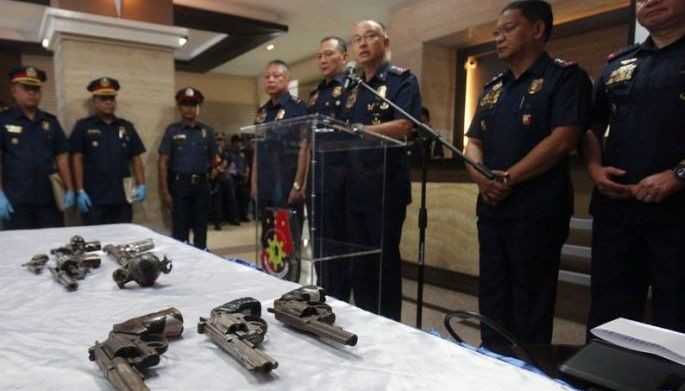 Cops, military going  after election guns