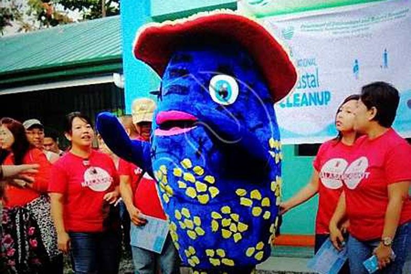 Conservation mascot Maggie launched  in Masinloc