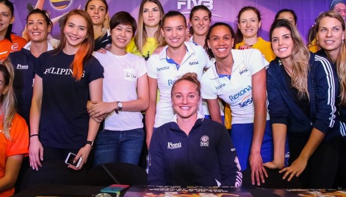Kumpleto na ang mga koponan sa FIVB WCWC