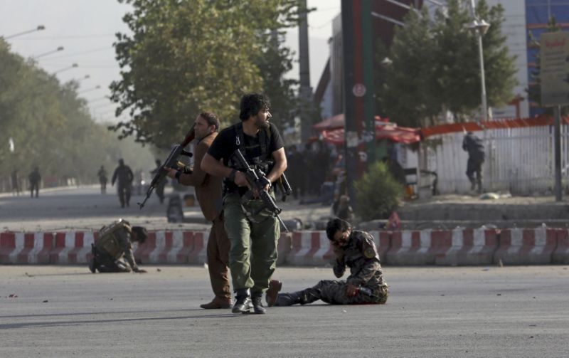 Blast in Afghanistan's Kabul kills 14, returning VP unharmed