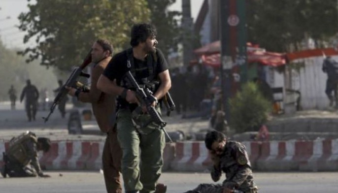 Blast in Afghanistan's Kabul kills 14, returning VP unharmed