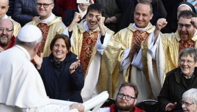 Pope says youth 'outraged' by clergy sex scandals