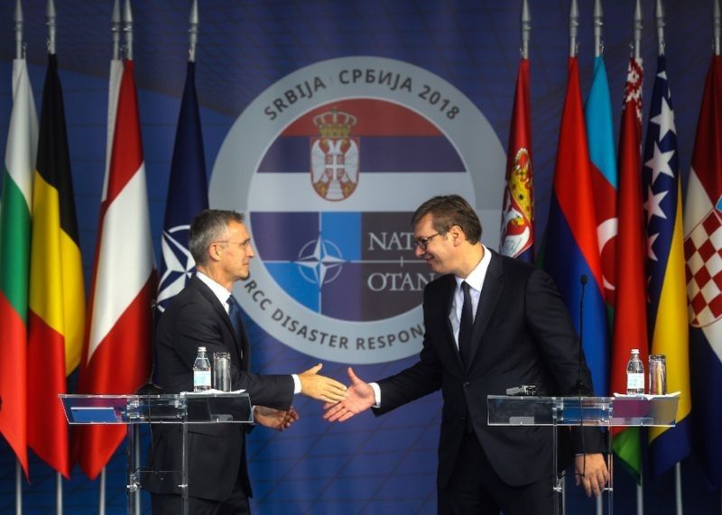 NATO chief hails Serbia partnership despite 'painful' past