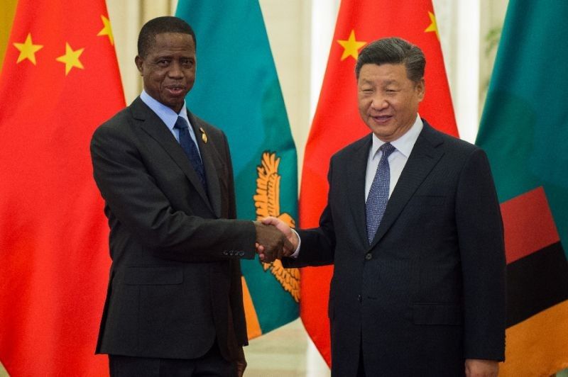 Zambian police quiz opposition leader over attacks on Chinese