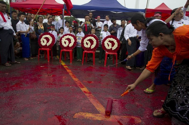 Activists mark 30th anniversary of Myanmar uprising