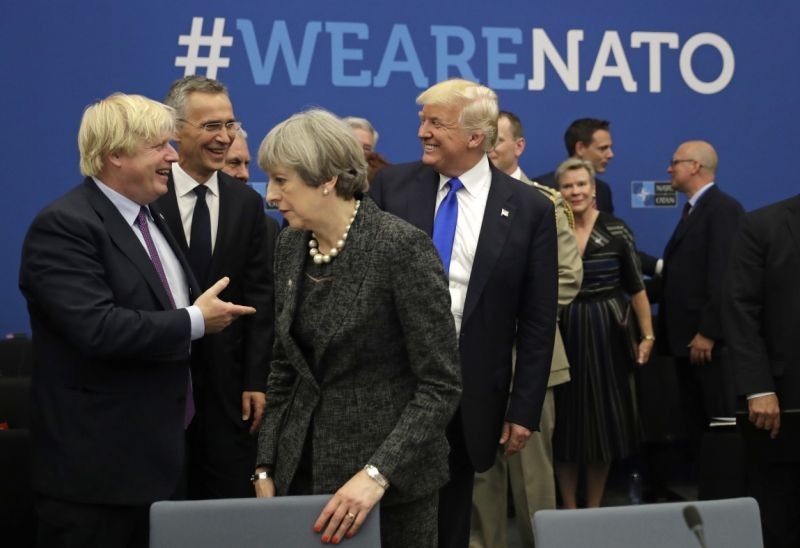 Off to Europe: Trump to meet worried NATO heads, then Putin