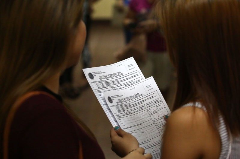 Comelec sets filing of COCs on Oct. 1 to 5