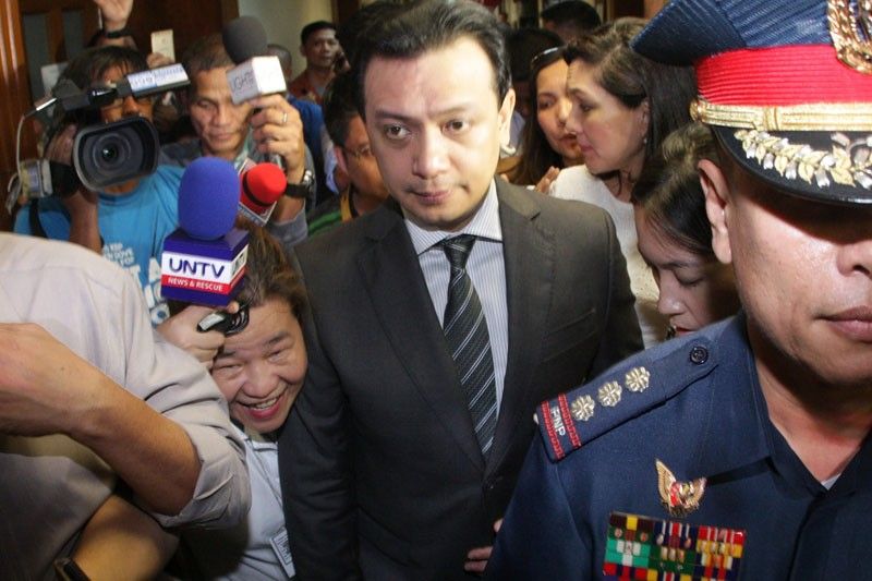 Democracy died today â�� Trillanes