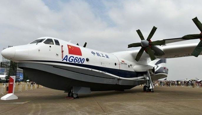 Largest China-made amphibious aircraft can operate in South China Sea