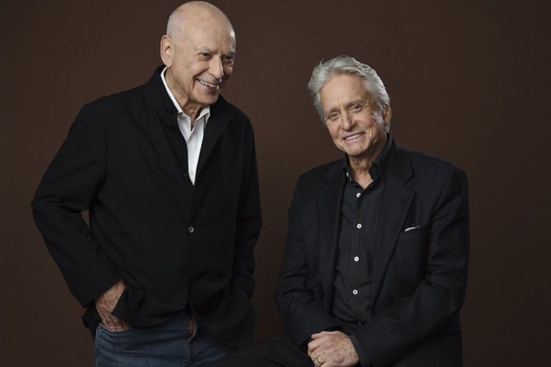 Michael Douglas & Alan Arkin act their age for laughs, tears