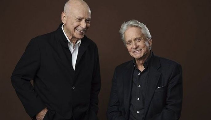 Michael Douglas & Alan Arkin act their age for laughs, tears