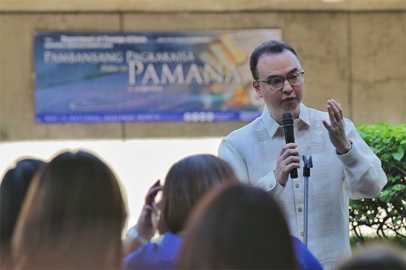 Cayetano: Prove Philippines lost an island to China and I will quit