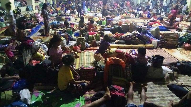 Lumad evacuees face harassment, lack of water and food