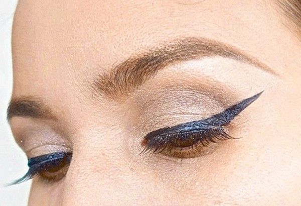 The cat-eye look