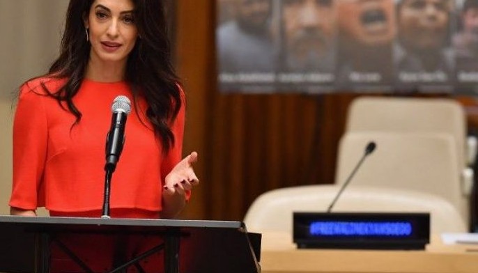 Amal Clooney appeals to Suu Kyi for reporters' release