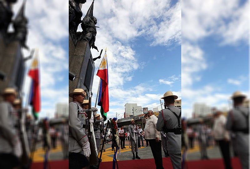 Duterte âno showâ sa Bonifacio Day sa Caloocan