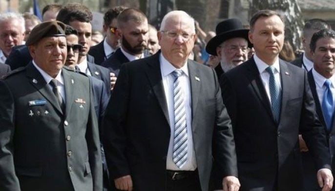 Polish nationalists seek probe of Israeli president's words