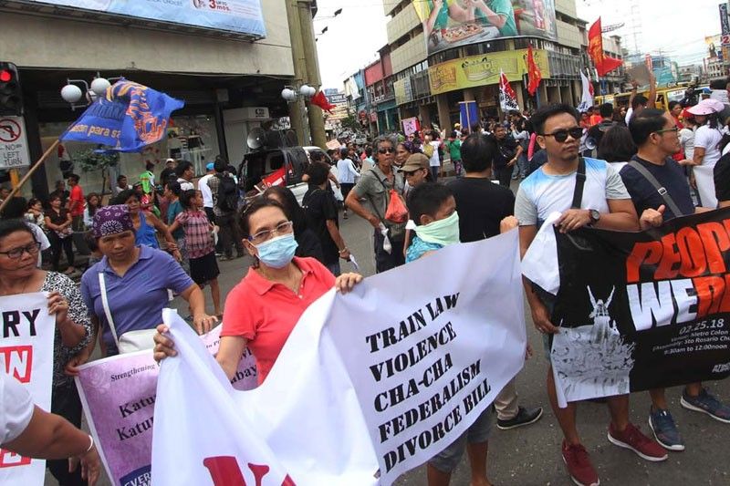 Protesters fear another Martial Law in the offing